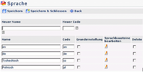 wd einstellungen sprachen